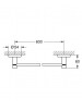 Grohe Essentials Havluluk Mat Siyah