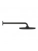 Grohe Tempesta 250 Tepe duşu seti 380 mm, tek akışlı Mat Siyah