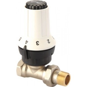 Termostatik Radyatör Vanası 1/2'' Düz