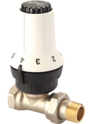 Termostatik Radyatör Vanası 1/2'' Düz