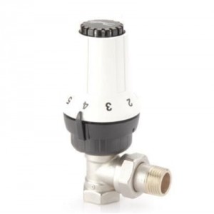 Termostatik Radyatör Vanası 1/2'' Köşe Termostatik Radyatör Vanası 1/2'' Köşe