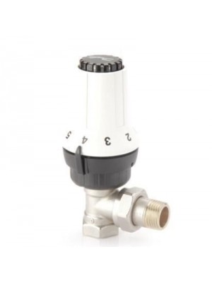 Termostatik  Radyatör Vanası 1/2'' Köşe