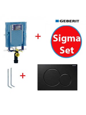 Geberit Sigma Set-Siyah