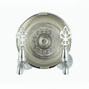 Hamam Taslı Ikili Osmanlı Musluğu Krom