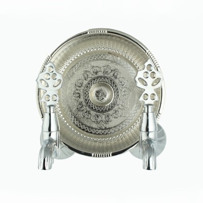 Hamam Taslı Ikili Osmanlı Musluğu Krom